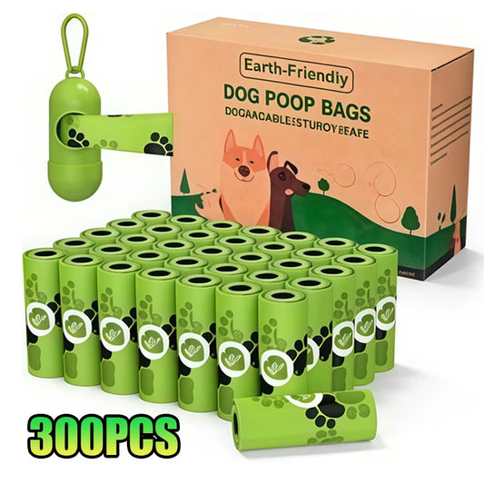 EPI Pet Biodegradable Dog Poop Bags Biobase Scented Pet Poop Bags With Holder Extra Thick Leakproof Dog Poop Bags With Dispenser