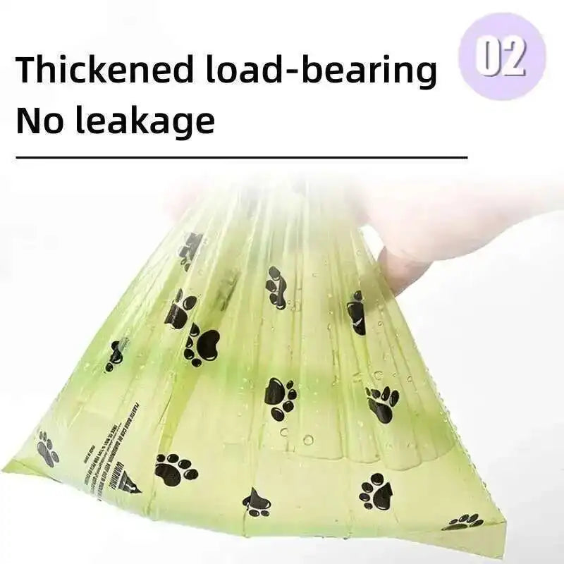 EPI Pet Biodegradable Dog Poop Bags Biobase Scented Pet Poop Bags With Holder Extra Thick Leakproof Dog Poop Bags With Dispenser