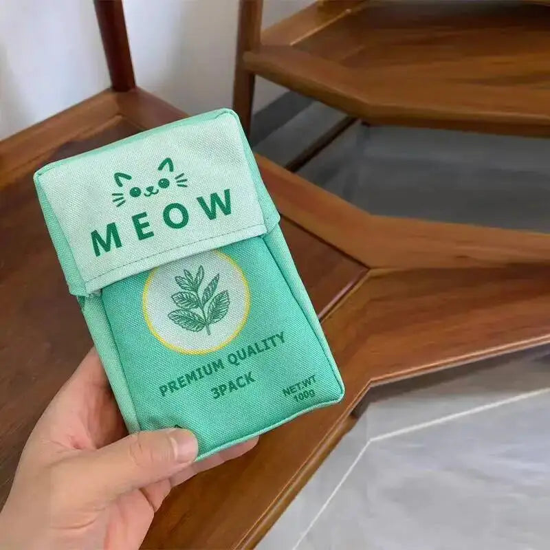Mint Cigarettes Cat Toys Cigarettes Cat Grinding Sticks Cat Biting Toy To Oral Cleaning Cat Teaser Stick Relieve Boredom Anxiety