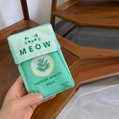 Mint Cigarettes Cat Toys Cigarettes Cat Grinding Sticks Cat Biting Toy To Oral Cleaning Cat Teaser Stick Relieve Boredom Anxiety