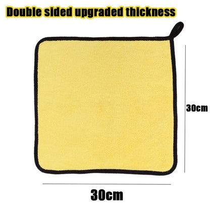 Quick-drying Pet Dog and Cat Towels Soft Fiber Towels Water-absorbent Bath Towel Convenient Pet Shop Cleaning Towel Pet Supplies
