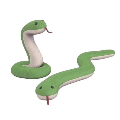 Cat Dog Toy Cute Snake Interactive Kitten Chew Toys Pet Cat Plush Toy Bite-resistant Teeth Cleaning Cat Sound Toy Pet Supplies