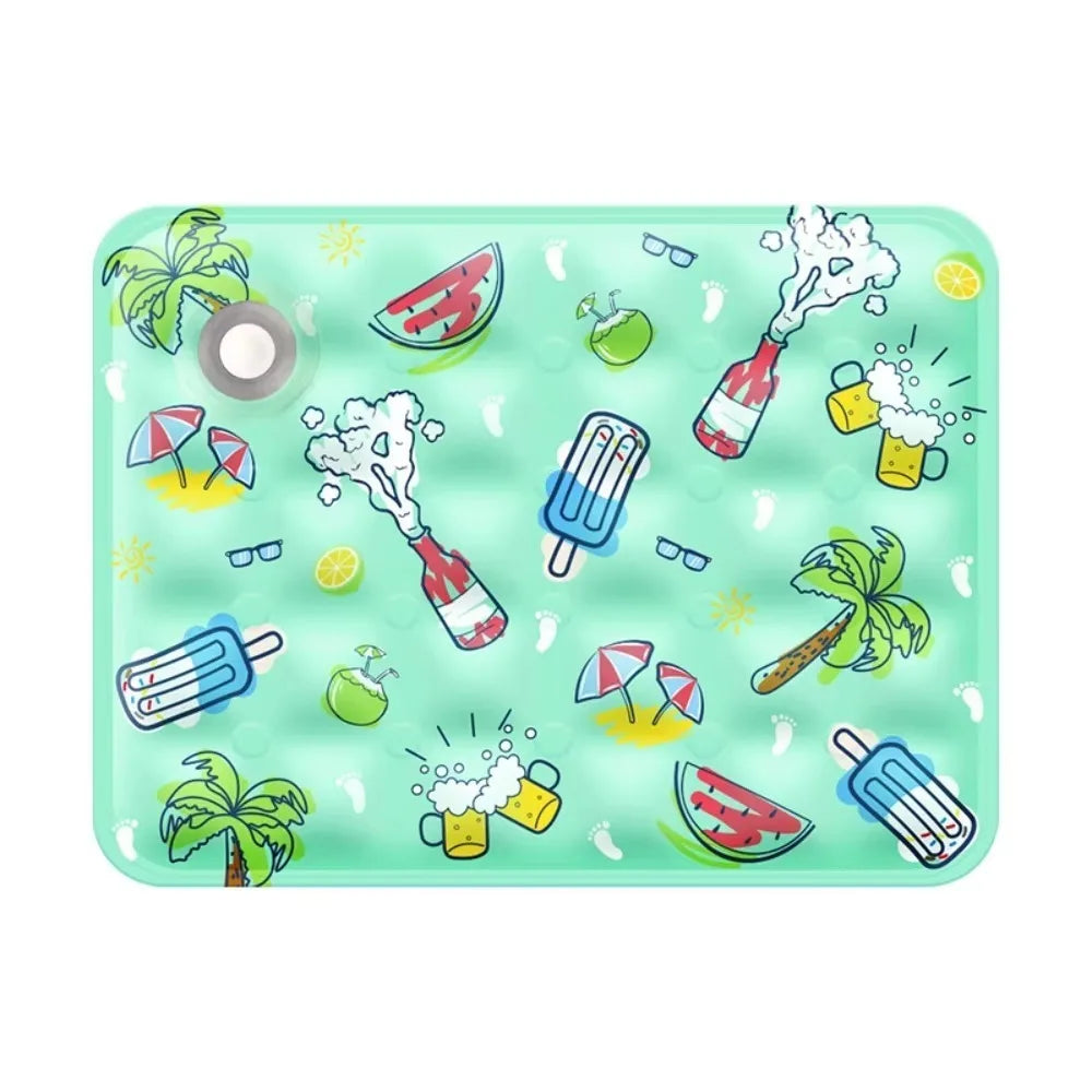 Floor Mat Cool Pet Cooling Mat Ice Gel Self Added Water Dog Cold Bed Mat Portable Durable Pet Ice Cushion For Small Big Dogs