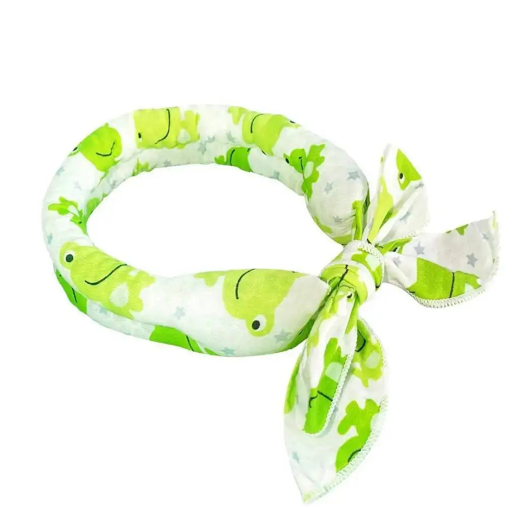 Pet Cooling Ice Scarf Cool Ice Breathable Towel Dog Cooling Hydrogel Bandana Collar Cat Adjustable Collar Bib Pet Supplies