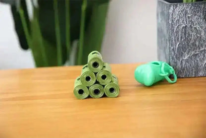 EPI Pet Biodegradable Dog Poop Bags Biobase Scented Pet Poop Bags With Holder Extra Thick Leakproof Dog Poop Bags With Dispenser