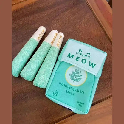 Mint Cigarettes Cat Toys Cigarettes Cat Grinding Sticks Cat Biting Toy To Oral Cleaning Cat Teaser Stick Relieve Boredom Anxiety