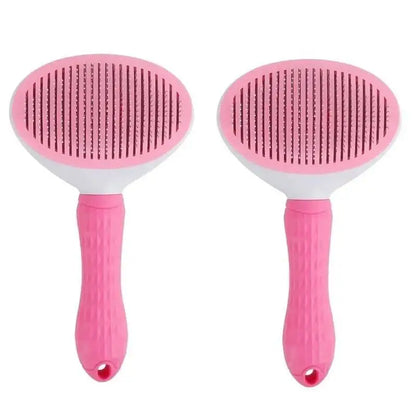 Pet Dog Brush Cat Comb Self Cleaning Pet Hair Remover Brush For Dogs Cats Grooming Tools Pets Dematting Comb Dogs Accessories