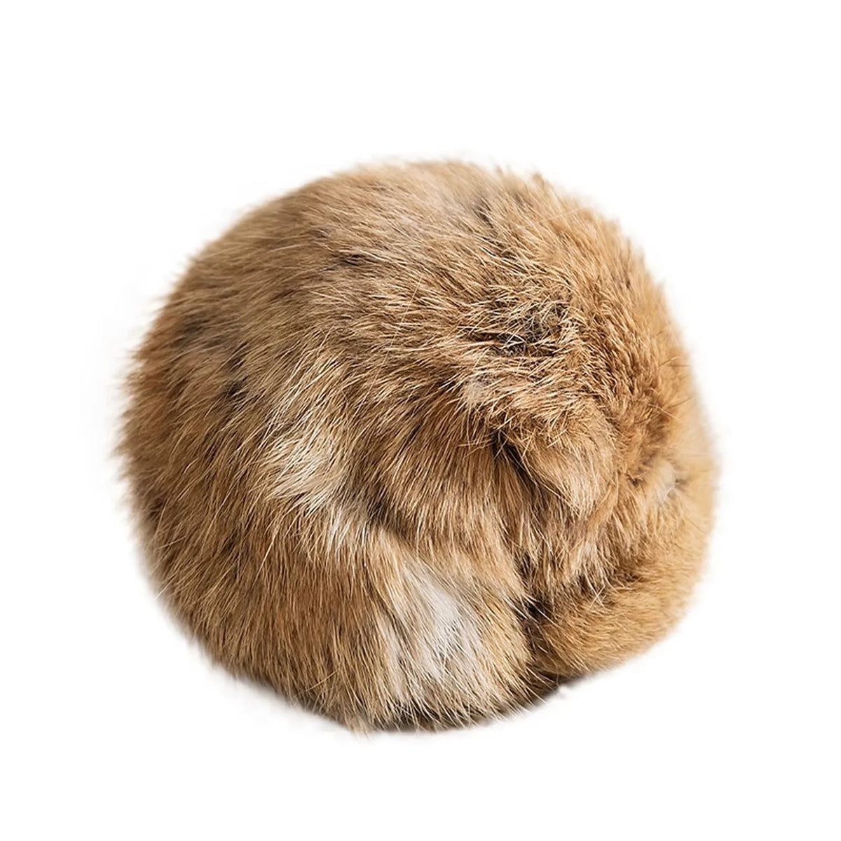 Durable Rabbit Fur Ball Interactive Cat Toy Pet Product Containing Catnip Fluffy Toy Ball Chasing Plush Toy Ball Cat Accessories