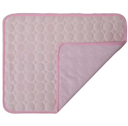 Cooling Dog Mat Summer Pad Mat For Dogs Cat Ice Silk Blanket Sofa Breathable Pet Dog Bed Summer Washable For Small Large Dog Cat