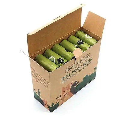 EPI Pet Biodegradable Dog Poop Bags Biobase Scented Pet Poop Bags With Holder Extra Thick Leakproof Dog Poop Bags With Dispenser