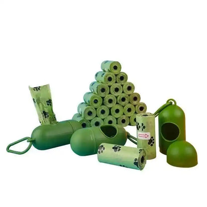 EPI Pet Biodegradable Dog Poop Bags Biobase Scented Pet Poop Bags With Holder Extra Thick Leakproof Dog Poop Bags With Dispenser